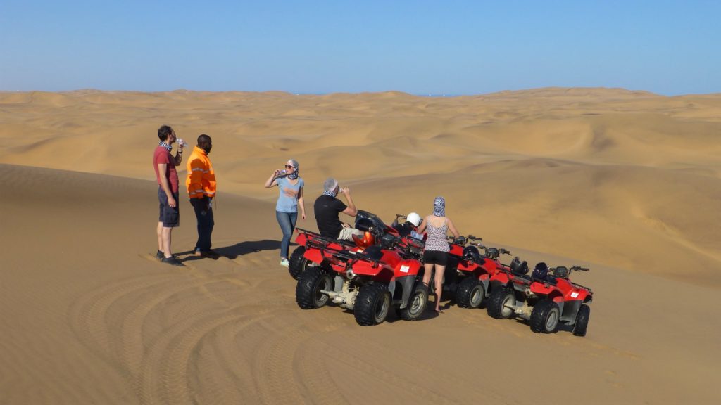 Quad-Tour in der Namib-Wüste