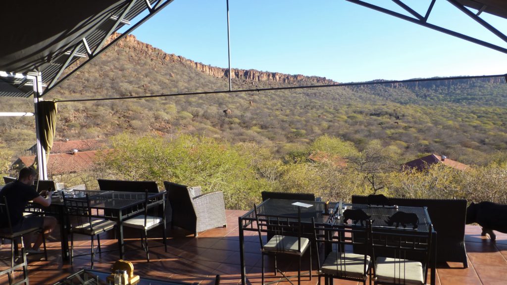 Herrlicher Blick beim Frühstückstisch